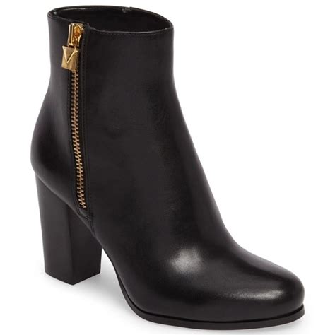 michael kors margaret bootie brown|Michael Kors ladies brown boots.